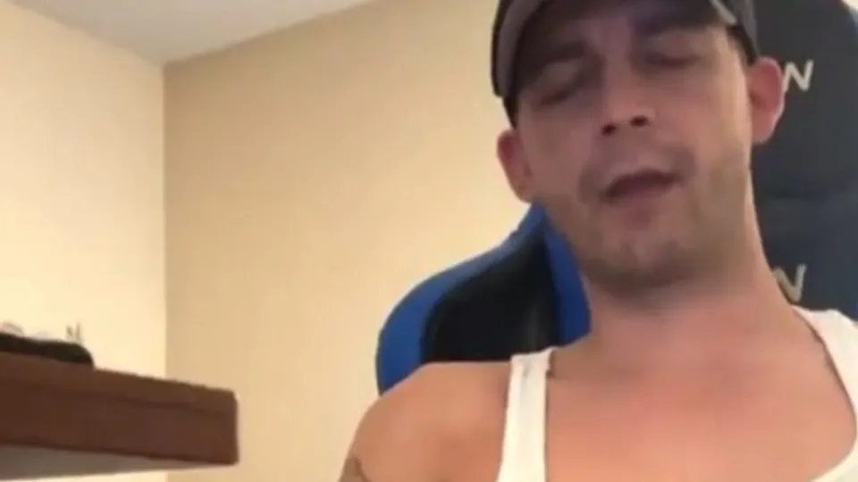 Married Man's Private Wank Session