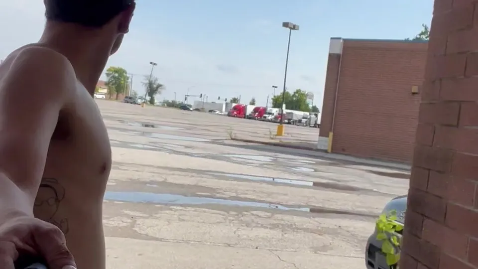 Nudist Explores Abandoned Mall