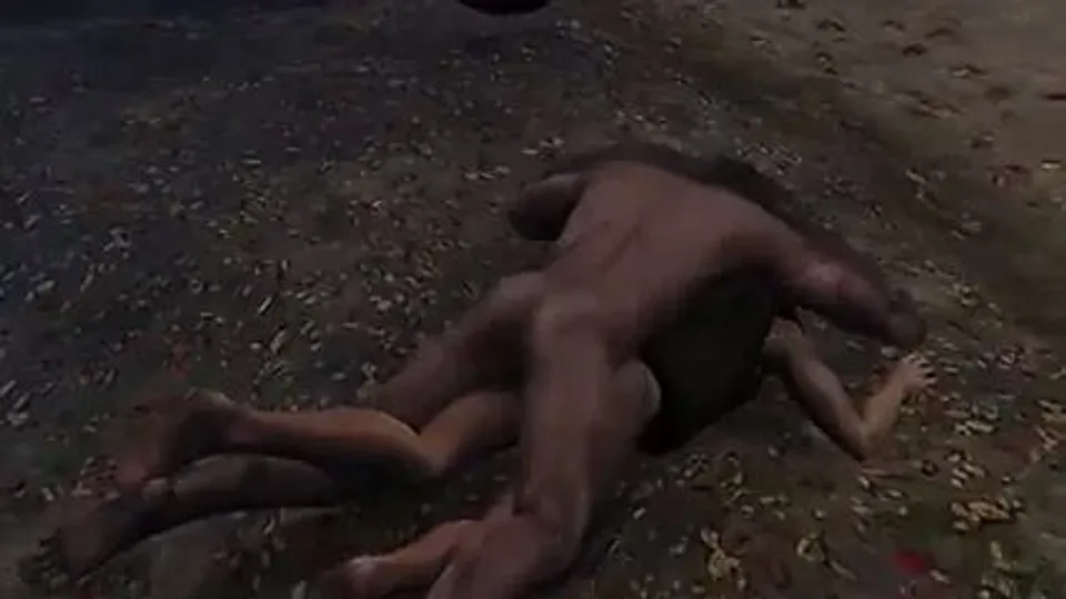 Werewolf Transformation & Gay Bareback