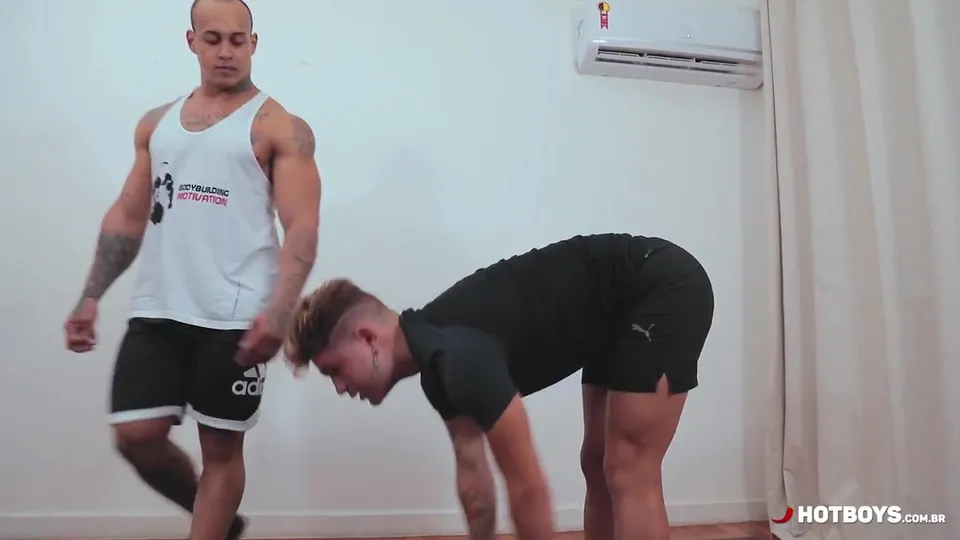 When the coach fucks his trainee