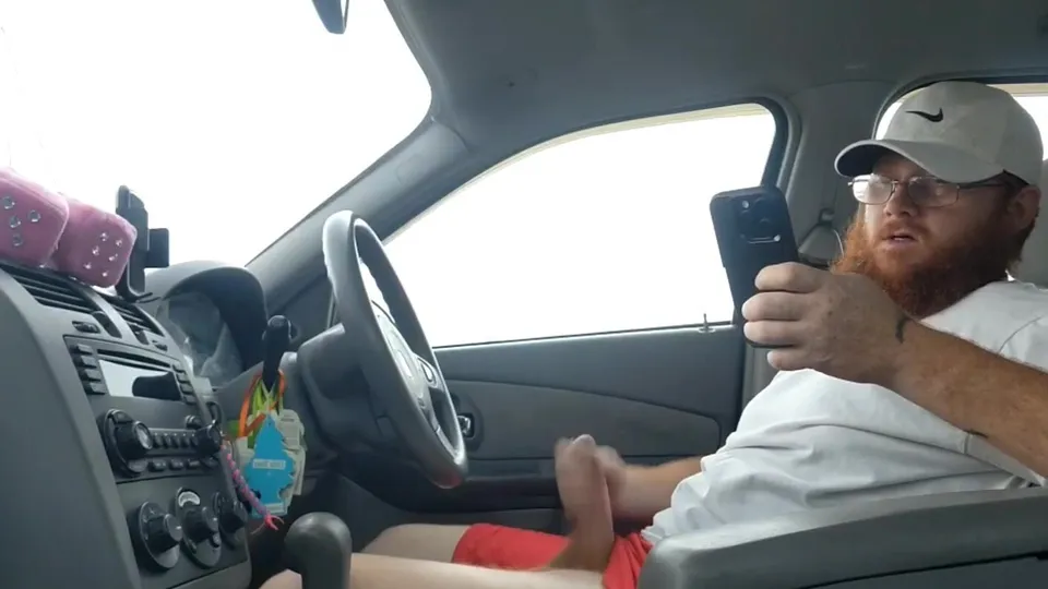 White Ginger Handsome Guy Jerking His Big Dick - ThisVid.com