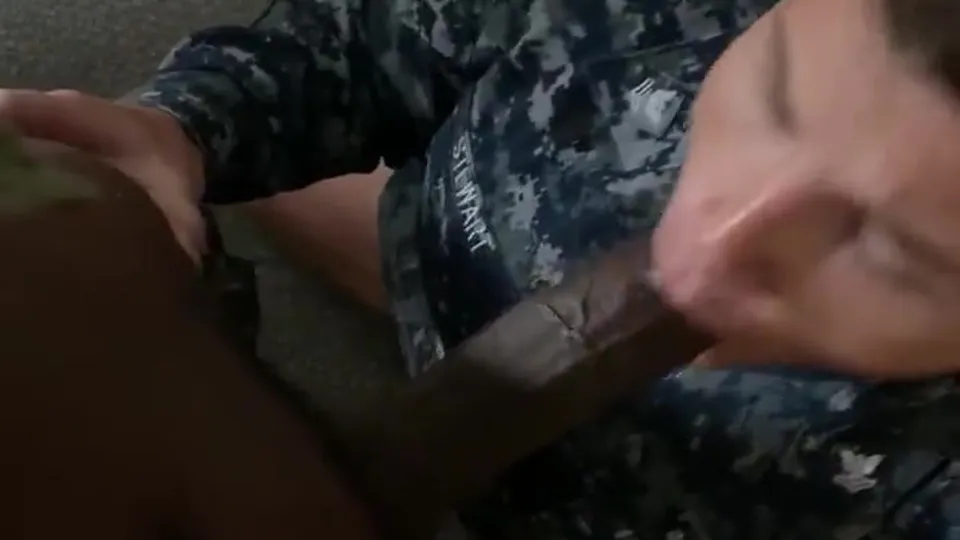 White navy sucks BBC - ThisVid.com