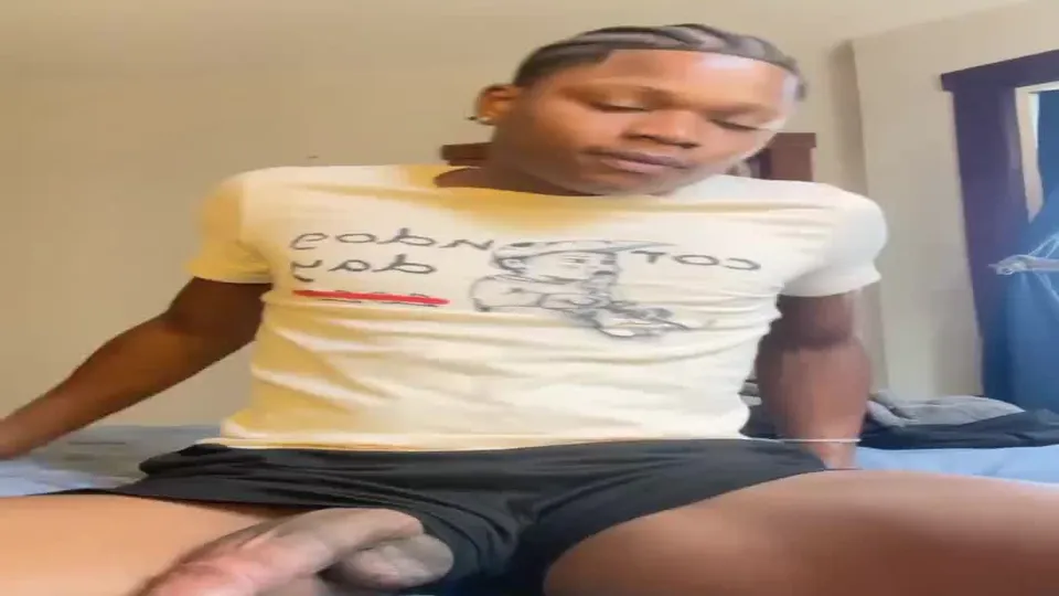 WholeLottaGay Slutty Sexy Black Dude Ass Fuck, Solo Cum Cream And Dildo Ride Ebony VIdeos (9).mp4