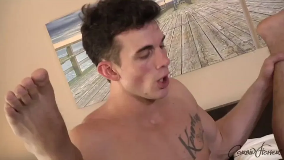 William Worships Tanner's Ass Teen Cumshots