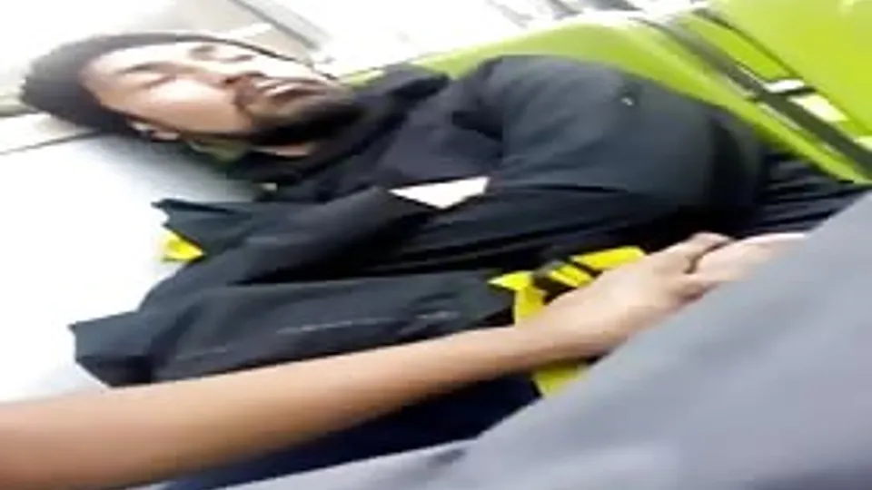 Woke str8 dude up on the bus