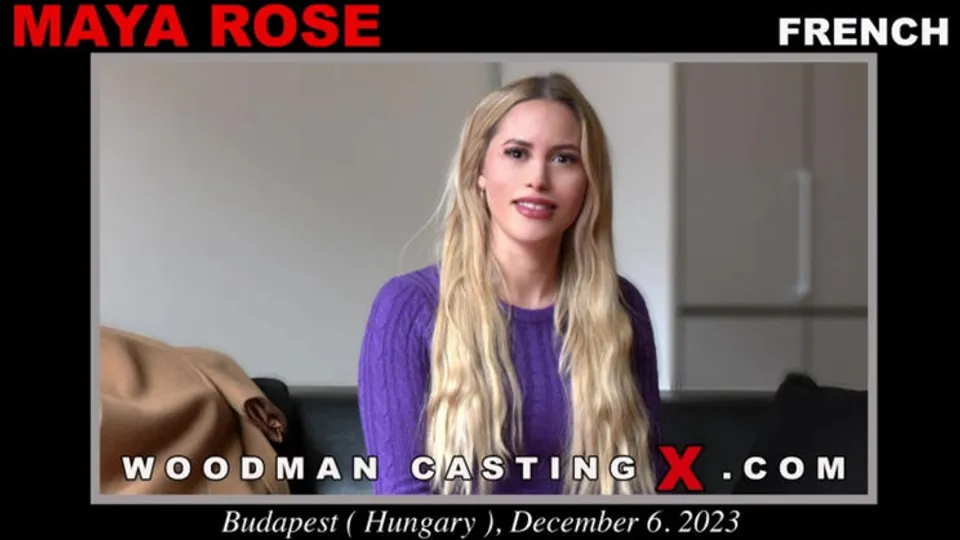 Woodman Casting - Maya Rose - Maya Rose casting 