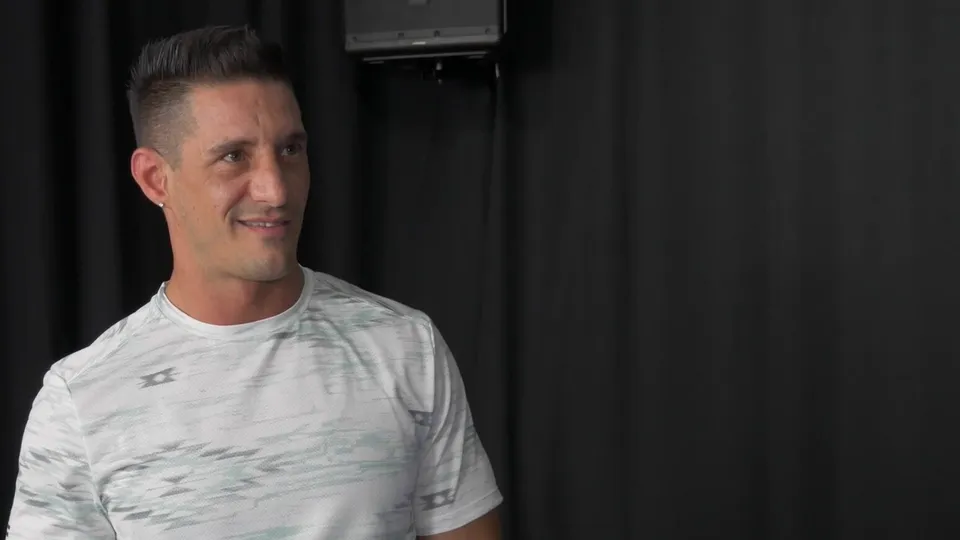 Gay Threesome: Coach & Stepfather Fuck Student