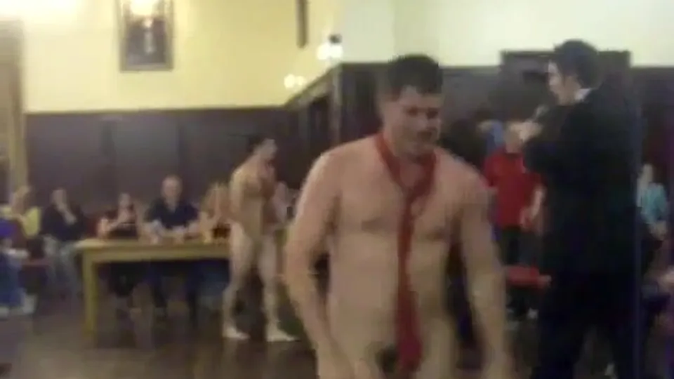 Wrestling Naked At College