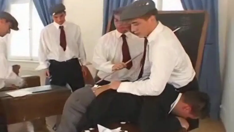 Schoolboys' Oral and Ass Play