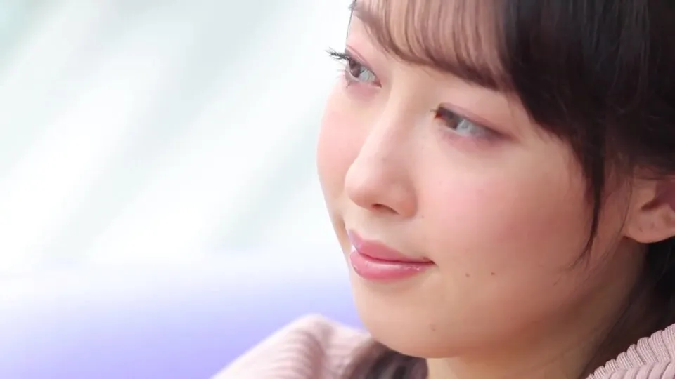 Asian Girl in Pink Top