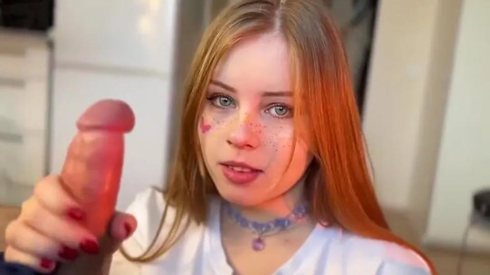 Young bitch talentedly makes a blowjob to his boyfriend