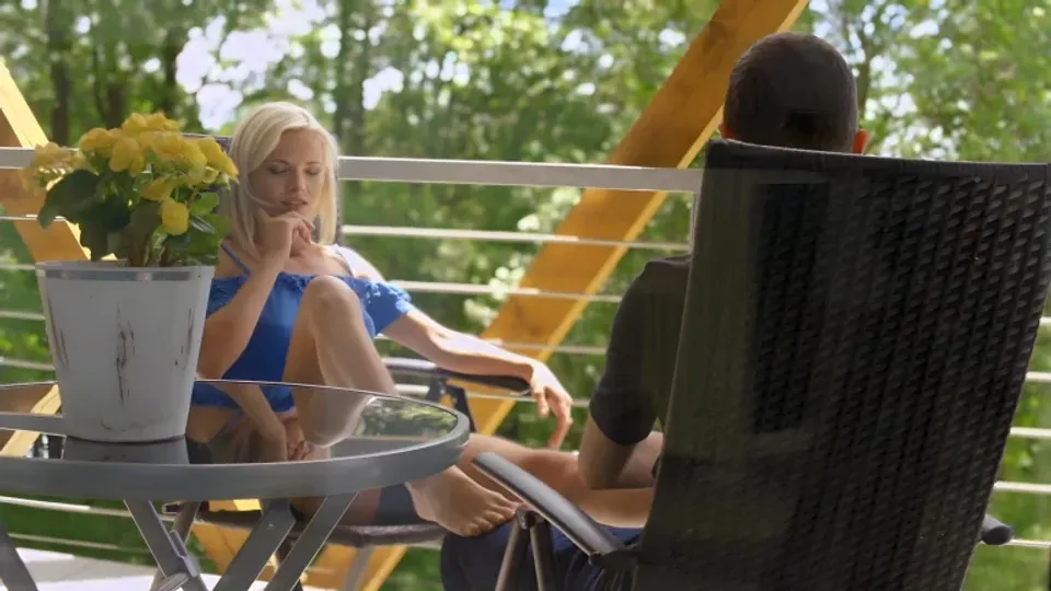 Blonde Wife's Attention Demand