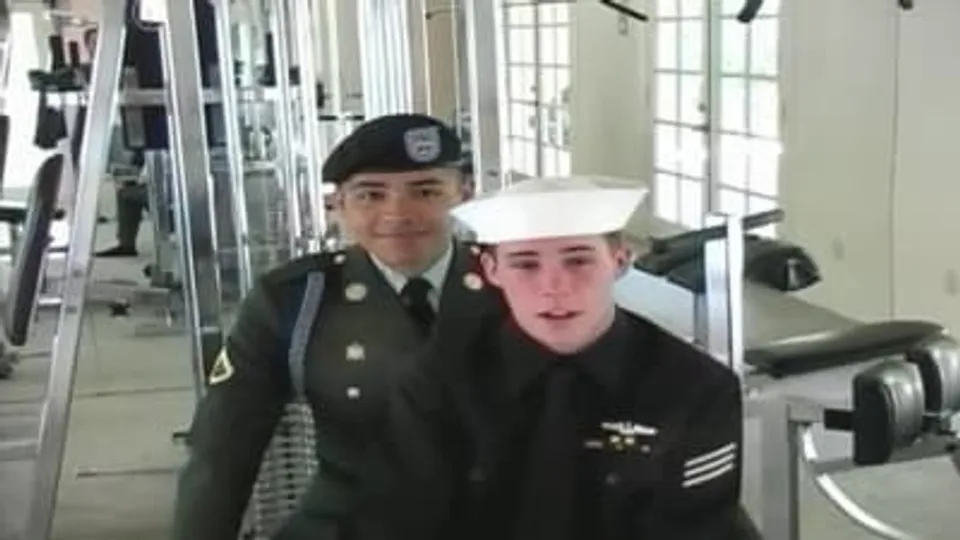 Young cadets who love to suck dick