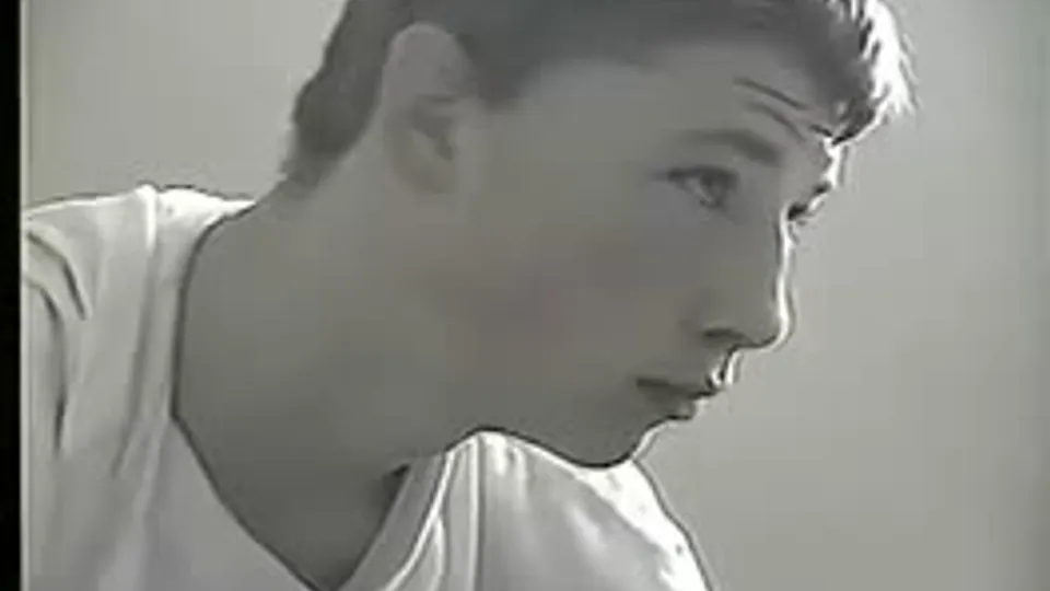 Young damian taking his morning piss