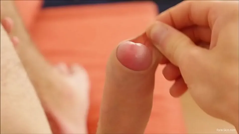 Young Gay Boy Foreskin Play