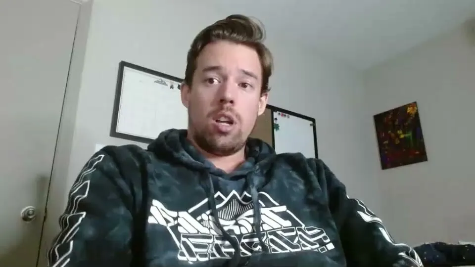 Young Guy Jerks Off His Big Dick In His Panjamas - ThisVid.com