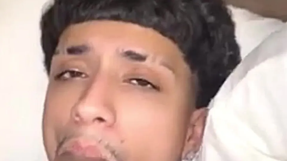 Young Latino Tries a Large Cock