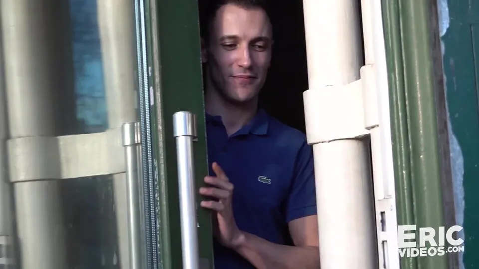 Young man with apartment for rent