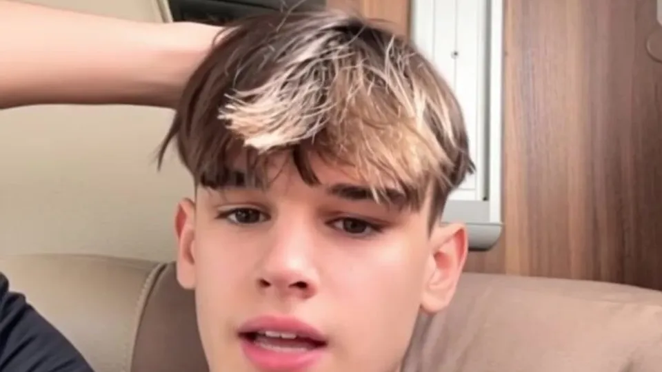 Young motorsports guy