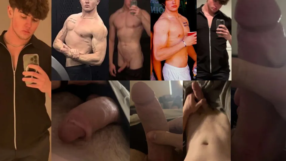 Young muscle jock jerking cock, fucking chick & cumming - ThisVid.com