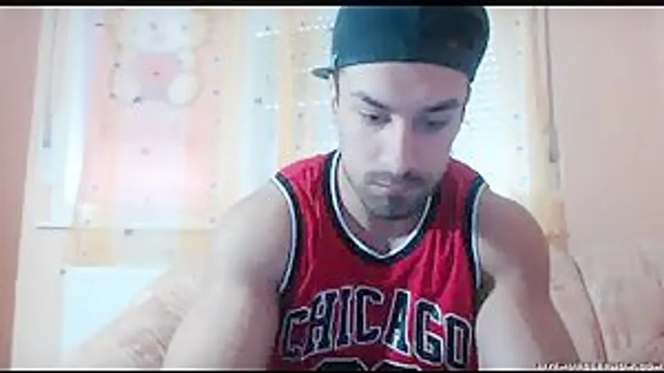 Young Muscle MIKE MILAN Flex and Cum