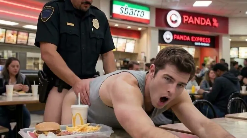 Young Perp in the Food Court (ai) - ThisVid.com