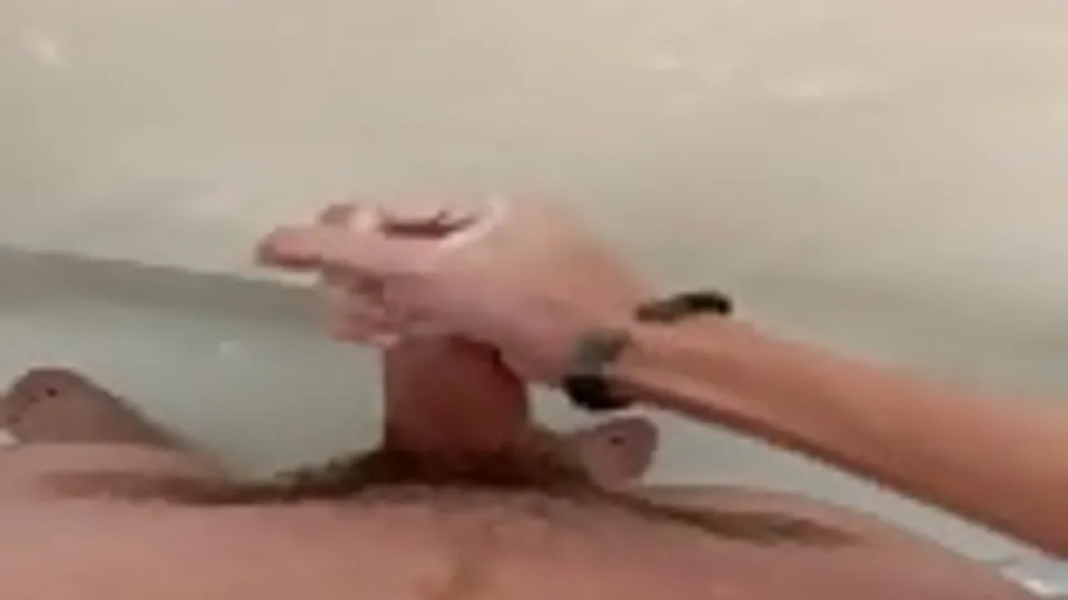 Twink Boy Masturbates to Cum in Shower