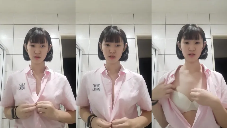 Yuda Vocational School sister rubs breasts and takes selfies 