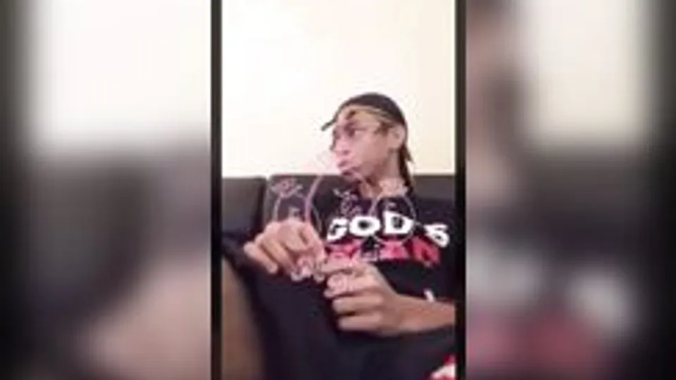 zaywoah almost got caught jerking bbc